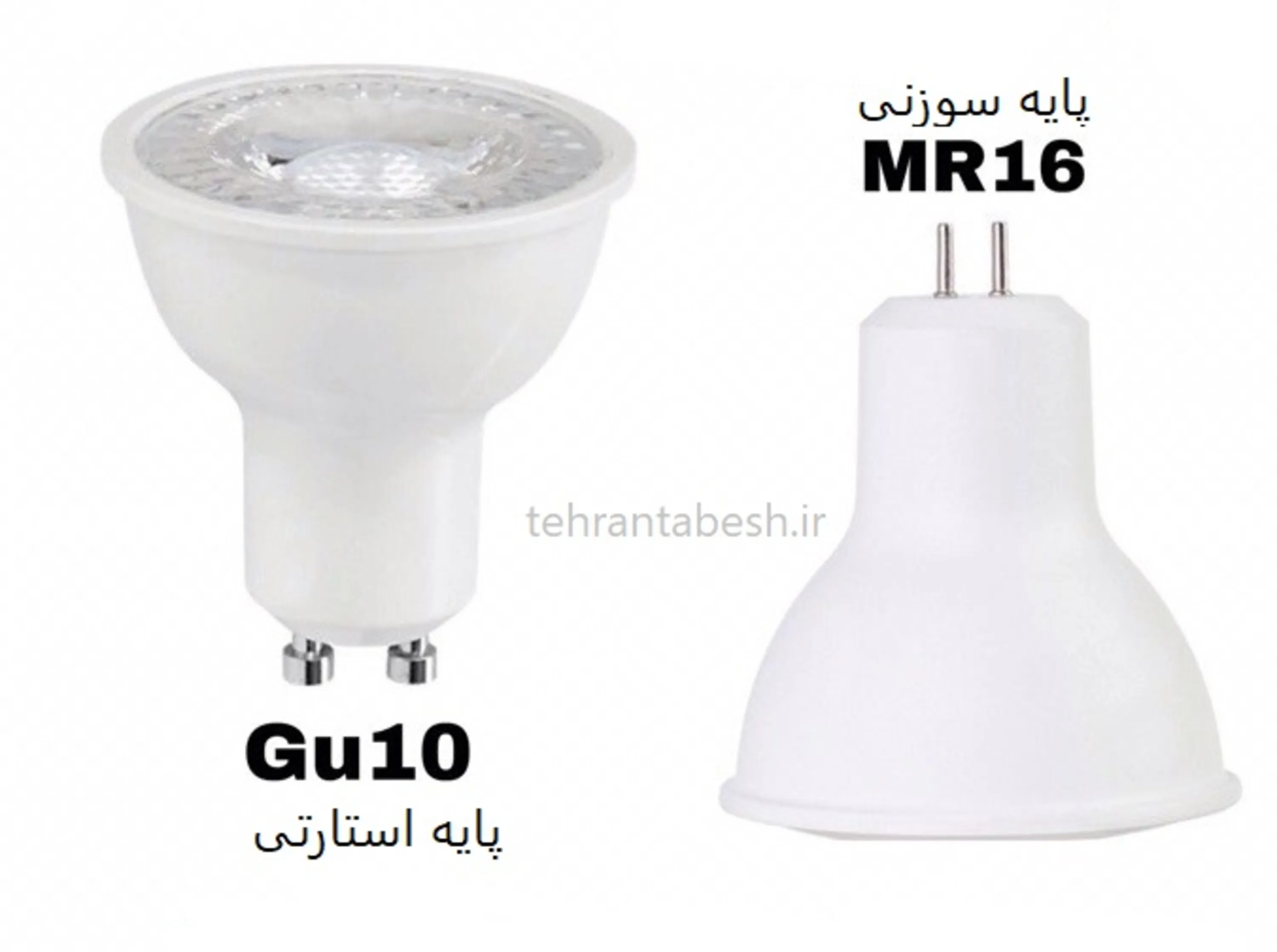 لامپ هالوژن ای دی سی لنزدار